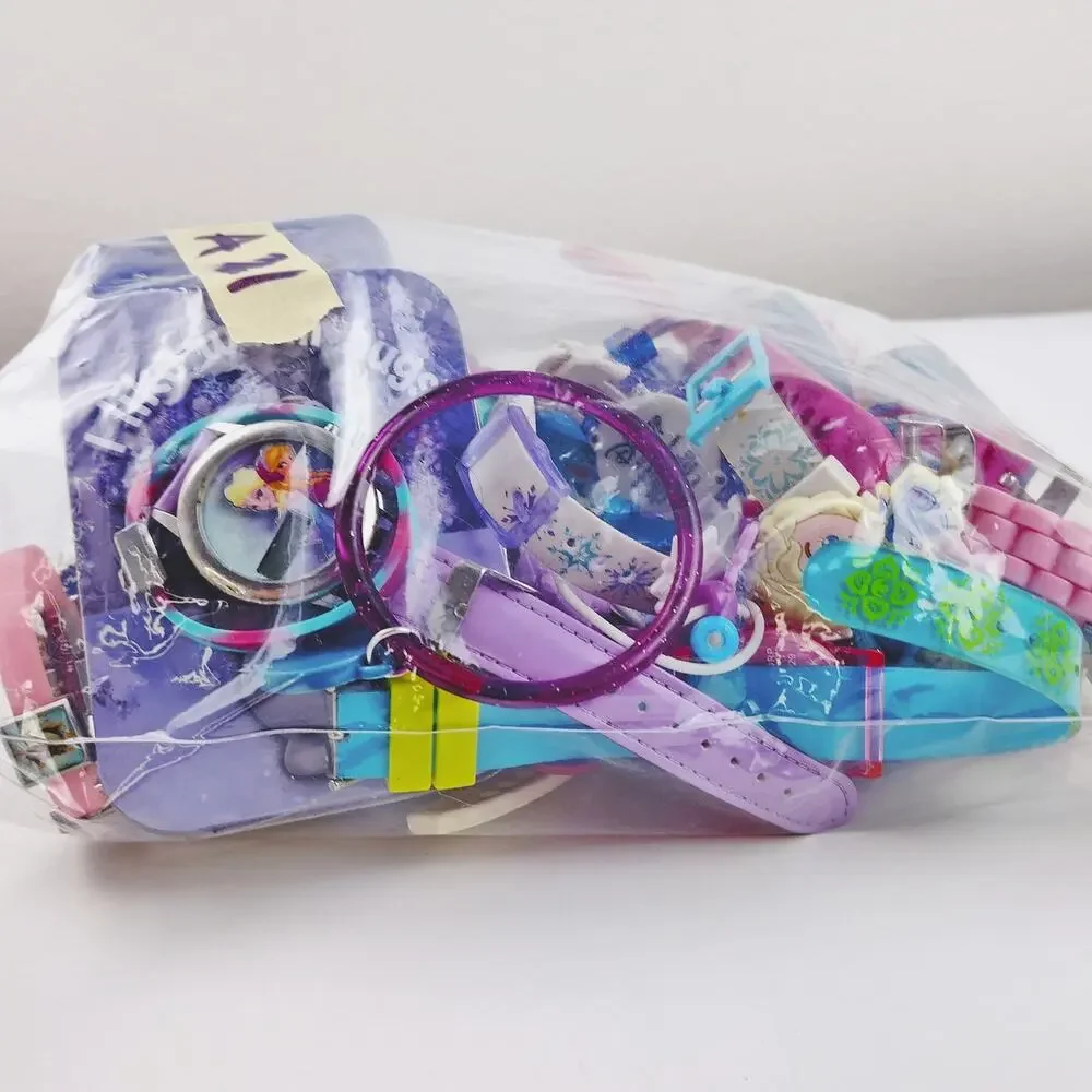 Disney Frozen Mystery Kids Jewelry Bundle – 1.10 Pounds AS-IS Lot A21